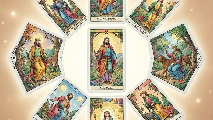 Расклад Таро на 10 карт – визуальная схема расклада