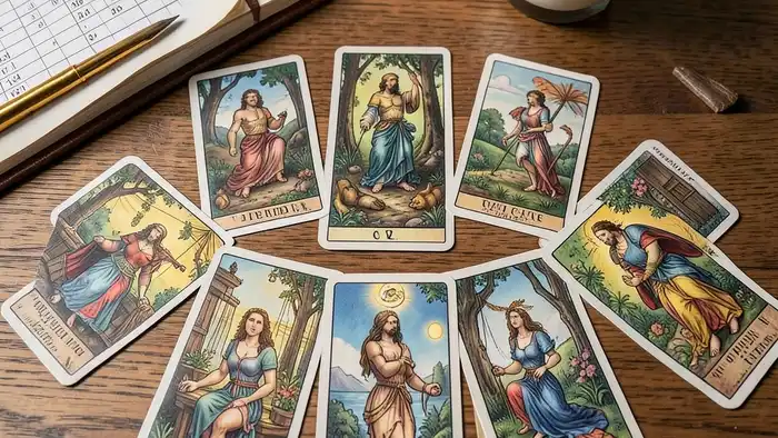 Расклад Таро на 12 карт для решения долгов в бизнесе