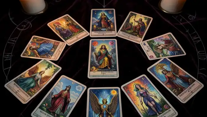 расклад Таро на 12 карт на порчу изображение