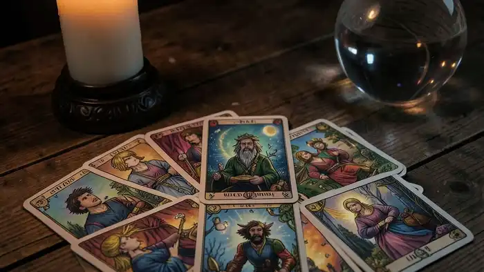 Расклад Таро на 12 карт жадность партнёра