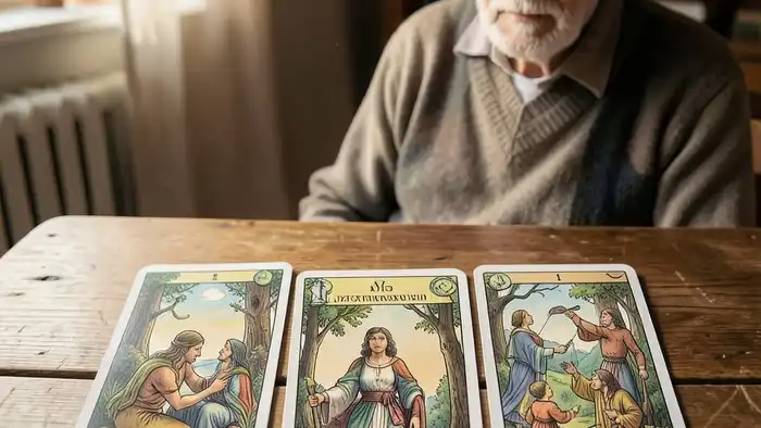Расклад Таро на 5 карт на дедушку, изображение карт