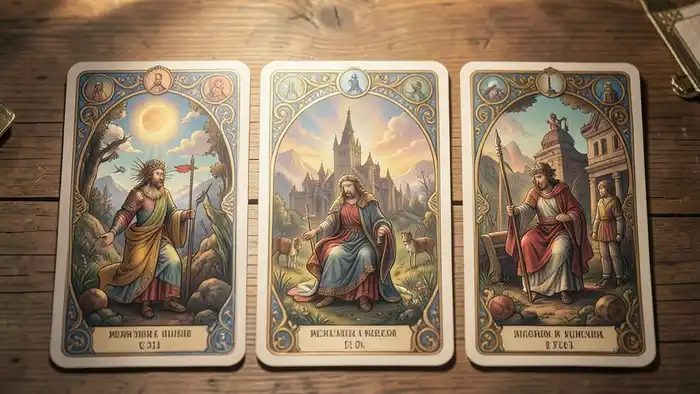 Расклад Таро на 5 карт на энергию места – визуальное изображение