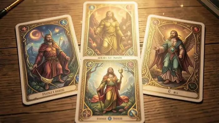 Расклад Таро на 5 карт на финансы, символизирующий финансовый инсайт