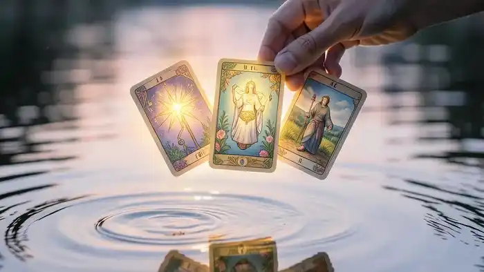 Расклад Таро на прощение себя: пять карт, отпускаемых в воду как символ освобождения от вины и обид