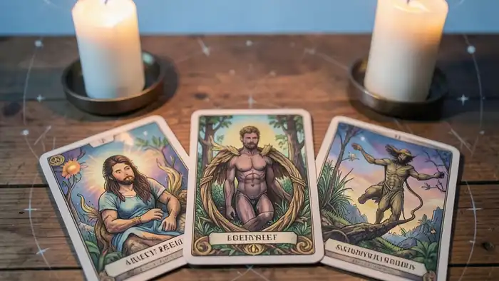 Расклад Таро на 5 карт на тревожность – символический набор карт под свечой