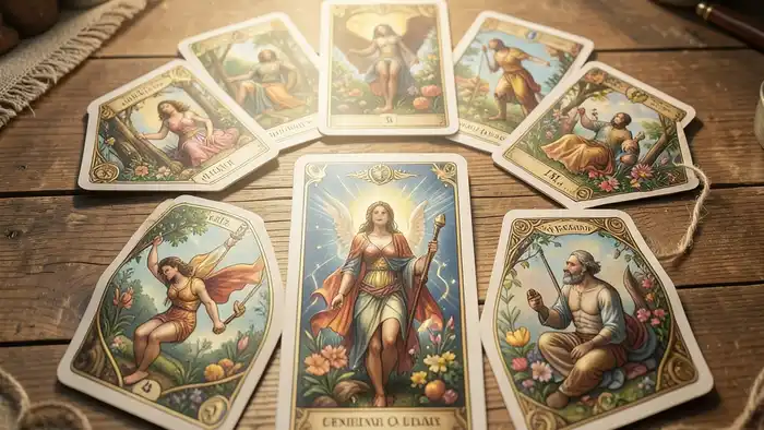 Расклад Таро на 7 карт щедрость изображение