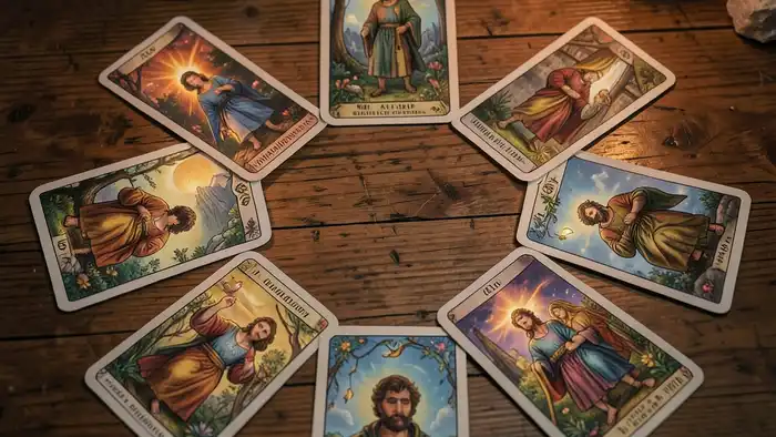 Расклад Таро на 7 карт отношения с отцом