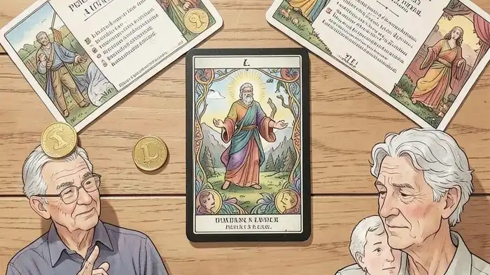 Расклад Таро «на одну карту» на пенсионные накопления – символика финансов и уверенности