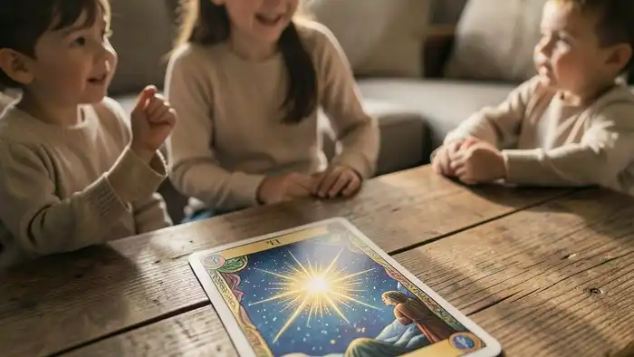 расклад Таро на одну карту – карта Звезда в семейном кризисе