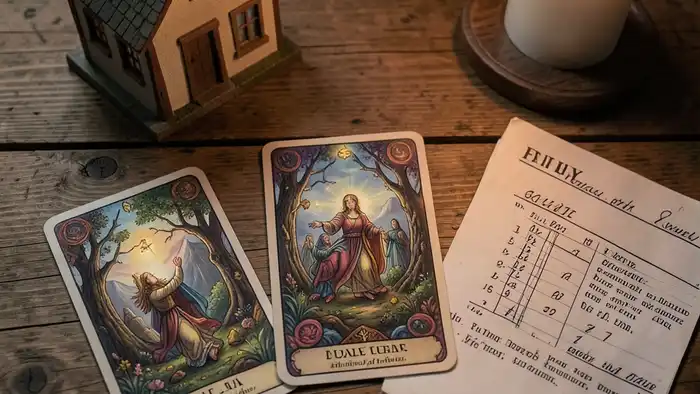 Расклад Таро на три карты на ипотеку одобрят ли – карта дома и ипотечного договора