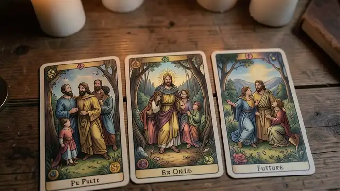 Расклад Таро на три карты — символика семейных связей