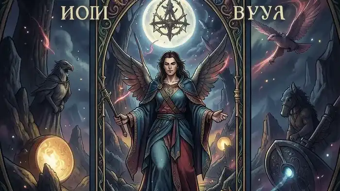 Расклад Таро на все сферы жизни для выбора вуза с картами Маг и Звезда на фоне академических атрибутов