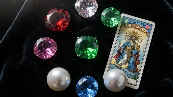Расклад Таро на все сферы жизни Драгоценности: семь камней и карт на бархате