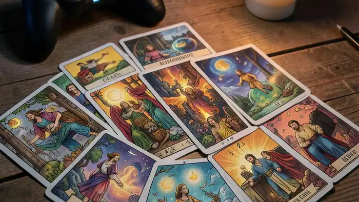 Расклад Таро «на все сферы жизни» на игровую зависимость, карты и игровой контроллер