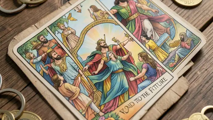 Расклад Таро окно в будущее с олимпийскими символами