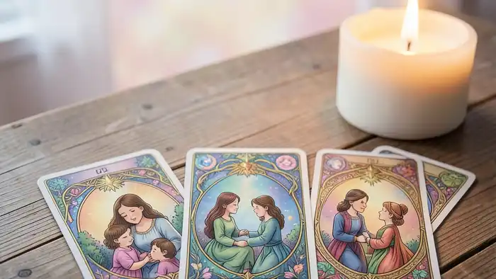 Расклад Таро «окно в будущее» на отношения с матерью