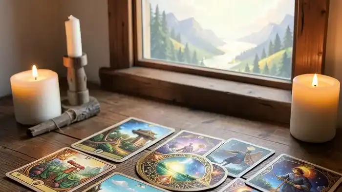 Расклад Таро «окно в будущее» на поездку изображение