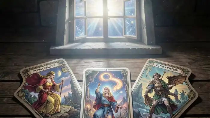 Расклад Таро «окно в будущее» на вредные привычки, символизирующий путь к свободе