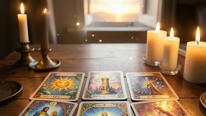 Таро расклад окно в будущее – карта Солнце, Башня, Маг, Колесо Фортуны, Влюблённые, Императрица, Звёзд