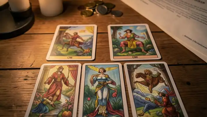 Расклад Таро он и она на компенсацию