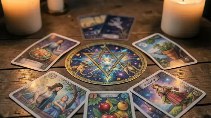 Расклад Таро пентаграмма на диету, символ пентаграммы и карты о здоровье