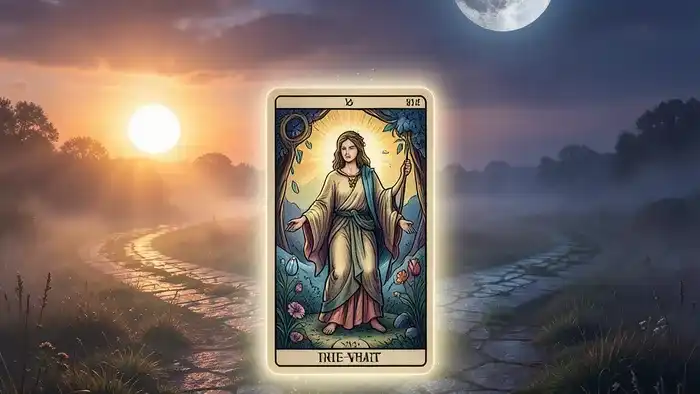 Расклад Таро Перекресток — символическое изображение развилки дорог и карты Шут как выбора пути