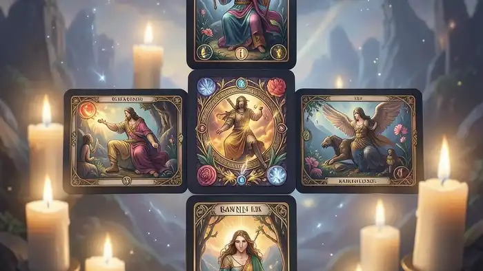 Расклад Таро «перекресток» на кармический урок – символический перекрёсток с картами