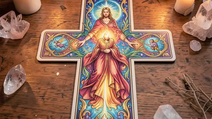 Расклад Таро «перекресток» на подарок — символический крест из карт