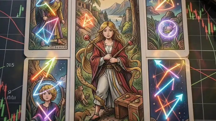 Расклад Таро «перекресток» на рынок изображение