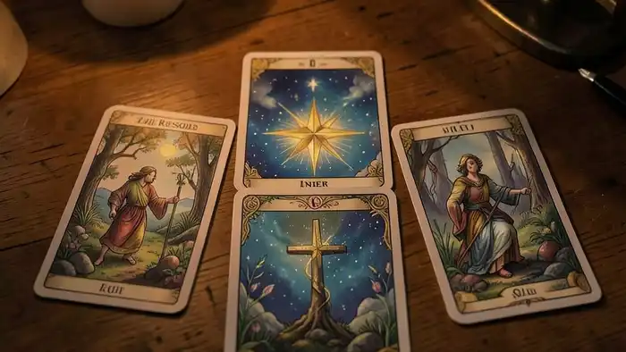 Расклад Таро «перекресток» на усталость изображение