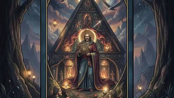 Расклад Таро «Пирамида» на чувства — схема из семи карт для анализа любовных отношений