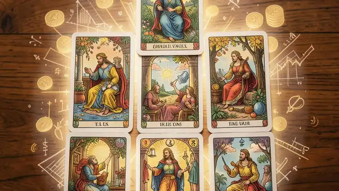 Расклад Таро «пирамида» на накопления – схема