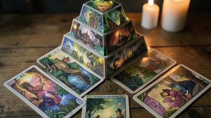 Расклад Таро «пирамида» на реабилитацию – карта в виде пирамиды