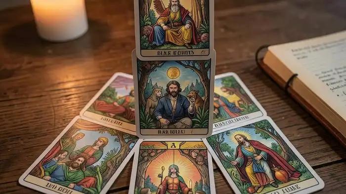 Расклад Таро «пирамида» на свое дело – визуальная схема