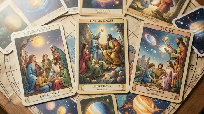 Расклад Таро планетарный на конфликт в семье