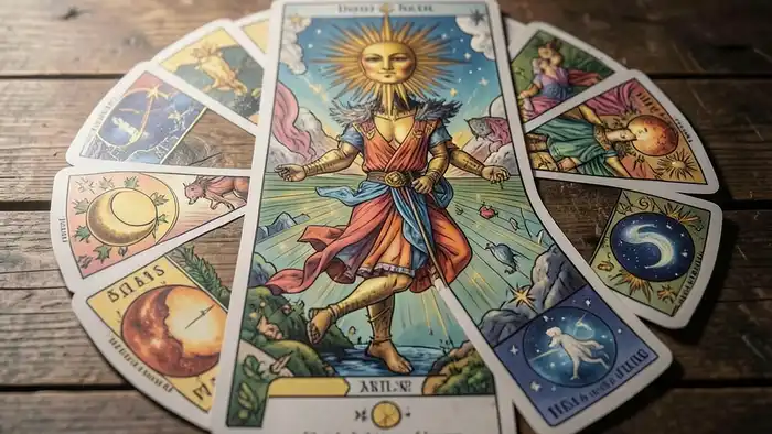 Расклад Таро «планетарный» на разницу в возрасте — изображение