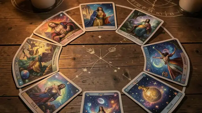 Расклад Таро «планетарный» на социофобию – символический планетарный круг карт