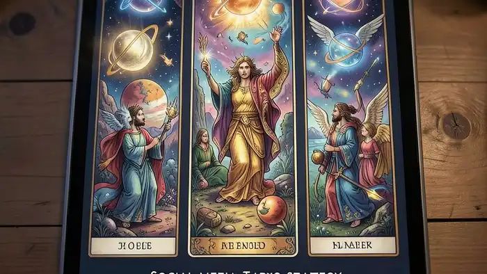 планетарный расклад Таро для соцсетей