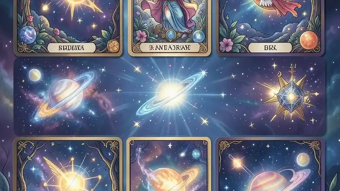 Расклад Таро планетарный на везение изображение