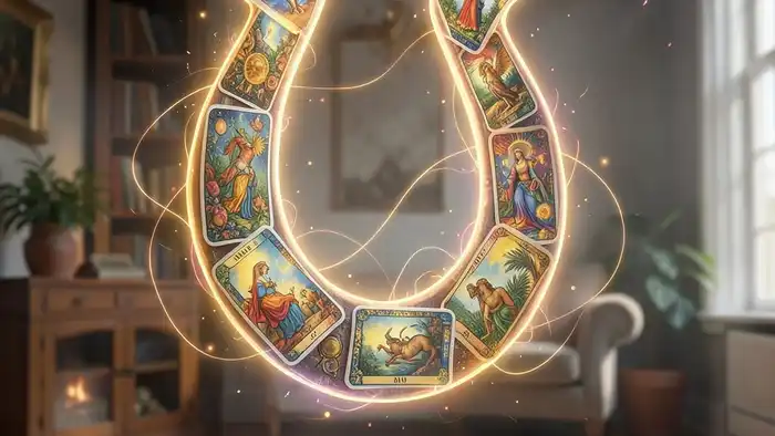 расклад Таро подкова на энергию места изображение