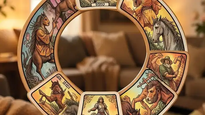 Расклад Таро подкова на холодность партнёра – визуальное описание