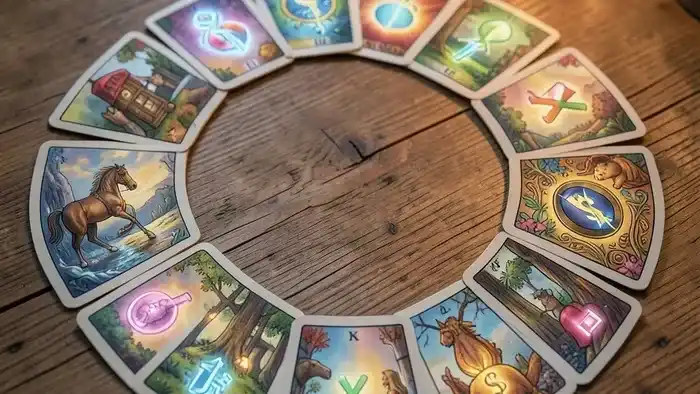 Расклад Таро «подкова» на рефинансирование – визуальное представление