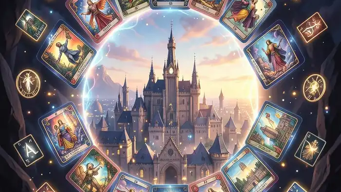 расклад Таро портал – символ эмиграции