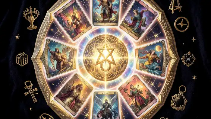 Р��склад Таро «по��тал» на франшизу – визуальная иллюстрация