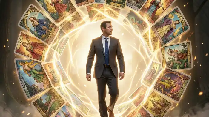 Расклад Таро "портал" на командировку — изображение портала из карт