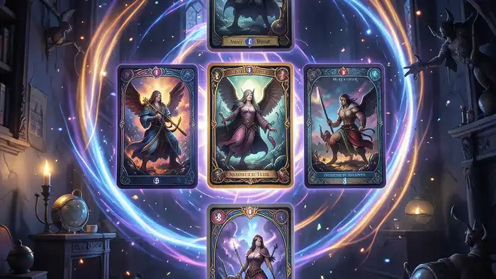 Расклад Таро «портал» на неожиданность – изображение расклада