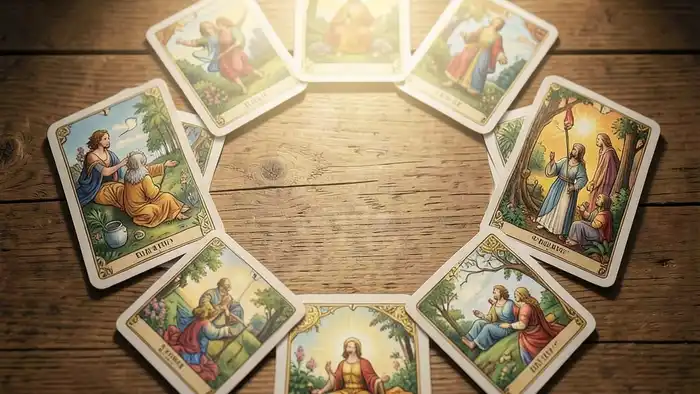 Расклад Таро «портал» на пенсионные накопления – символический портал финансовой безопасности