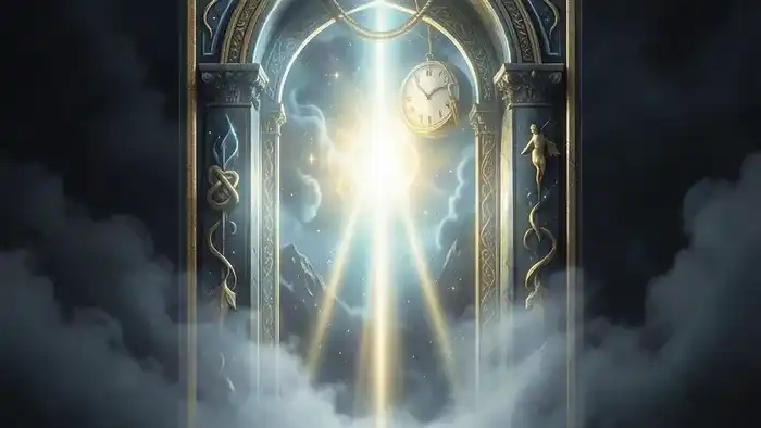 Расклад Таро "Портал" на стресс — мистическая арка из карт, символизирующая переход