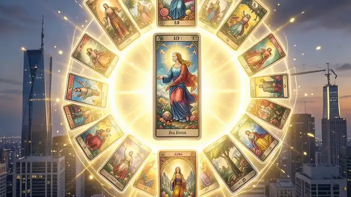 Расклад Таро портал – символ дополнительного заработка