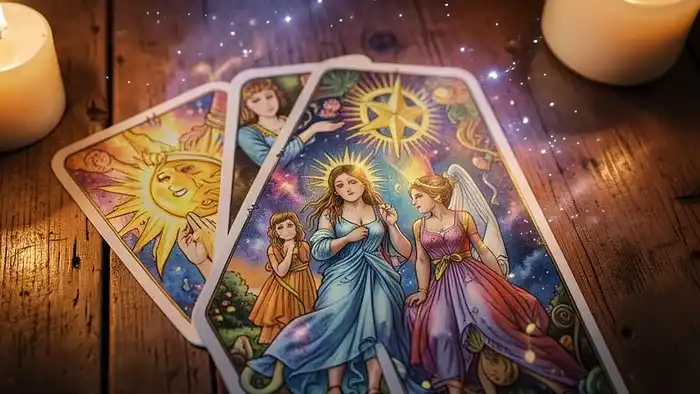 Расклад Таро «Послание Вселенной» на свадьбу дочери, символика благословения